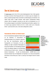 Case Study Zalando Lounge